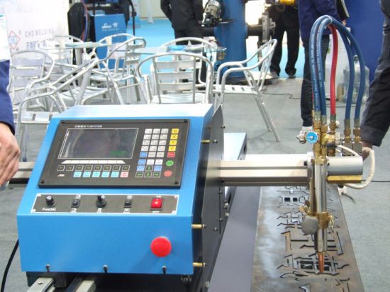 Висока брзина CNC пренослив плазма машина за сечење цена за челик железо