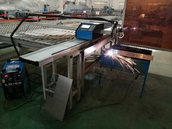 Пренослив CNC 100A плазма машина за сечење за железен лист од 1-15мм