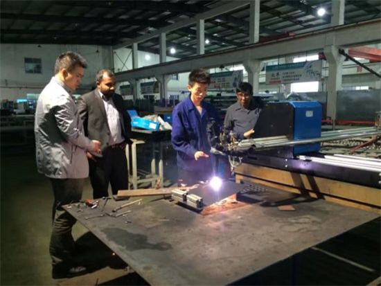 Кинески снабдувач CNC портабрен тип плазма машина за сечење