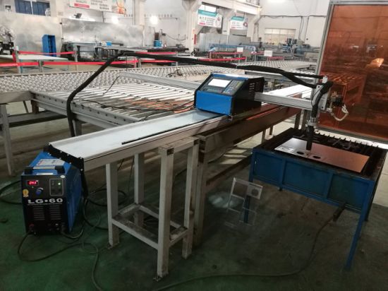 Мал тип фабрика цена пренослив CNC плазма цевка машина за сечење