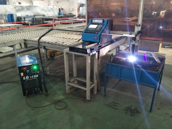 Пренослив CNC челик плазма машина со добар систем за контрола