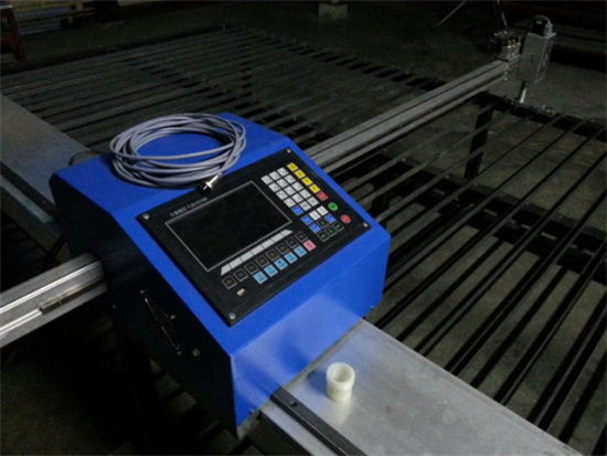 ВИСОКА ПРЕЦИЗНОСТ CNC кислород пренослив CNC пламен / плазма машина за сечење со THC за метален лим