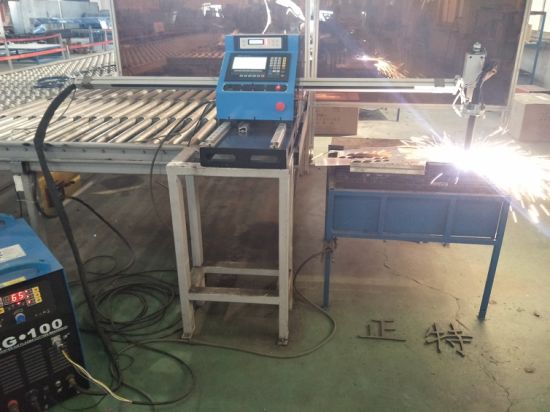 Кина висока конфигурација пренослив CNC машина плазма и пламен машина за сечење