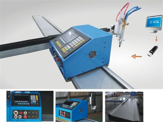 Кина производител Компјутерски контролирани ЦПУ плазма машина се користи за сече алуминиум нерѓосувачки челик / железо / метал