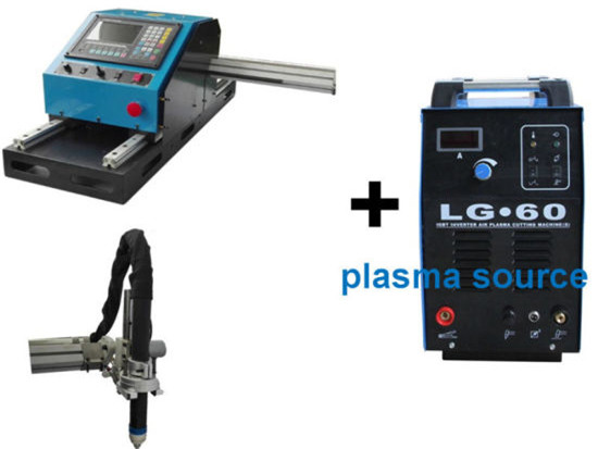 Плазма машина за сечење со брза брзина со цврста рамка со црна плазма за сечење на метал