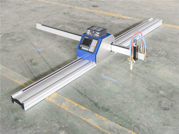 Висока прецизност Hiwin плоштад железнички плазма машина 1300 * 2500mm алуминиум лист CNC плазма машина за сечење Huayuan 65A плазма моќ