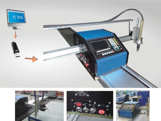 CNC плазма машина за сечење за метал плазма машина од нерѓосувачки челик железо алуминиум одбор