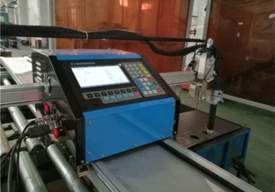 Европски квалитет јаглероден челик CNC плазма машина за сечење со ротирачки