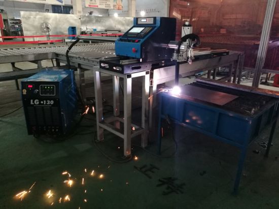 ЦПУ Фабрика снабдување плазма и пламен маса машина за сечење за метална плоча