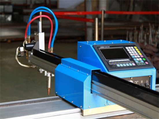 промотивни евтини цена CNC плазма машина за сечење за метални делови / табела тип CNC лим плазма машина за сечење со THC